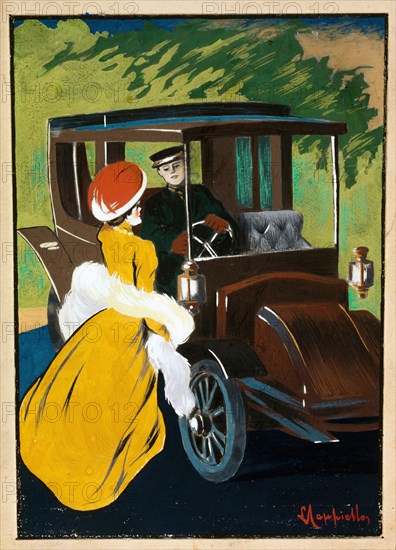 Automobiles Charron , c. 1906. Private Collection.