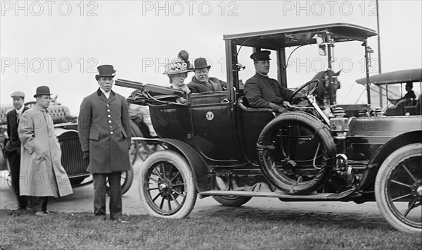 Garden Fete with President And Mrs. Taft, 1912. Creator: Harris & Ewing.