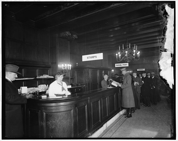 Riggs Bldg. Post Office, between 1910 and 1920. Creator: Harris & Ewing.