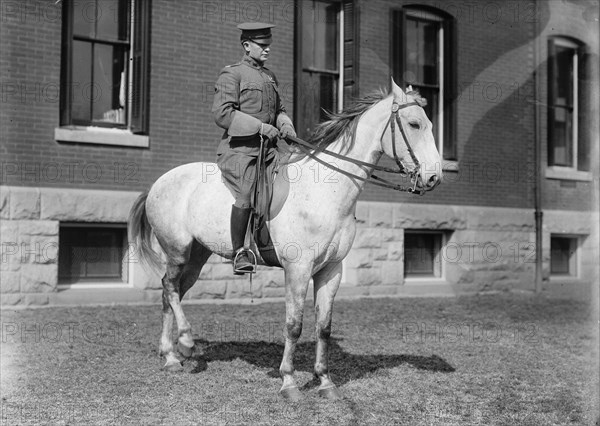 Captain Warren Dean, 15th Cavalry, U.S.A., 1911.