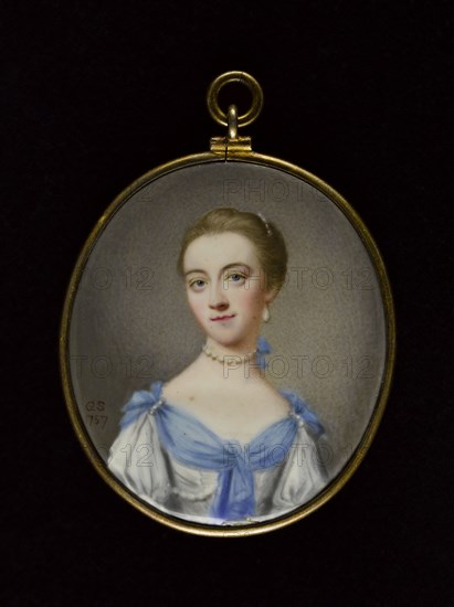 Portrait of a young woman, between 1700 and 1750.