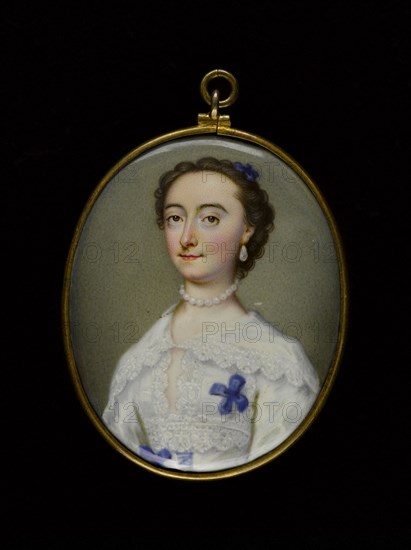 Portrait of a young woman, between 1700 and 1750.