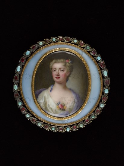 Portrait of a young woman, between 1725 and 1750.