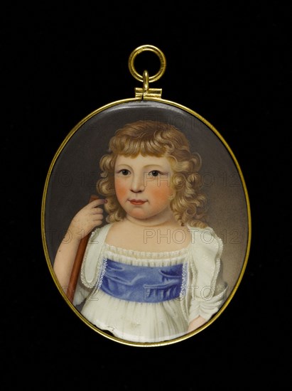 Portrait of a little girl, between 1790 and 1810.
