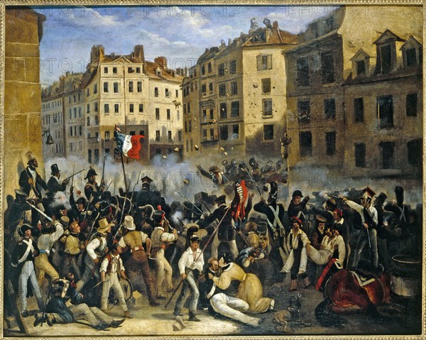 Episode of the days of July 1830, between 1825 and 1835.