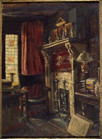 Anatole France's Salon, Villa Saïd (1906), 1906.
