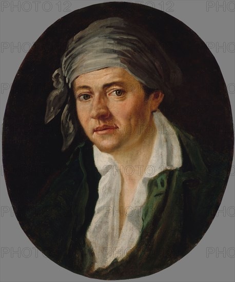 Presumed portrait of the architect Bernier, 1793.