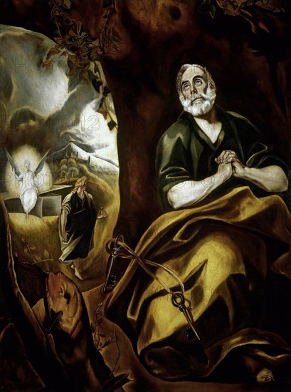 The Tears of Saint Peter, c. 1610. Creator: El Greco, Dominico (1541-1614).