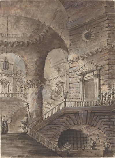 Roman Prison, second half 18th century.