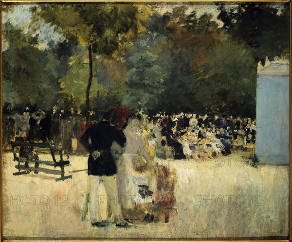 The Guignol in the Tuileries Garden, c1880.