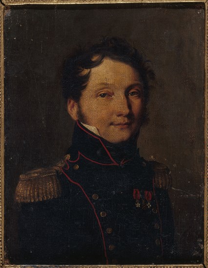 Portrait dit du capitaine Jules Raulin, 1810.