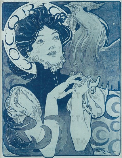 Cocorico magazine title , c. 1898. Private Collection.