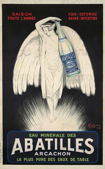 Eau Minérale des Abatilles , 1926. Private Collection.