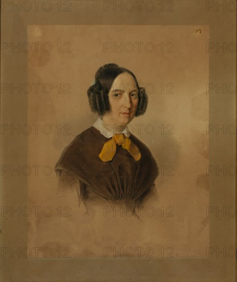 Portrait of Jette (Henriette) Solmar (1794-1889) , 1852. Private Collection.