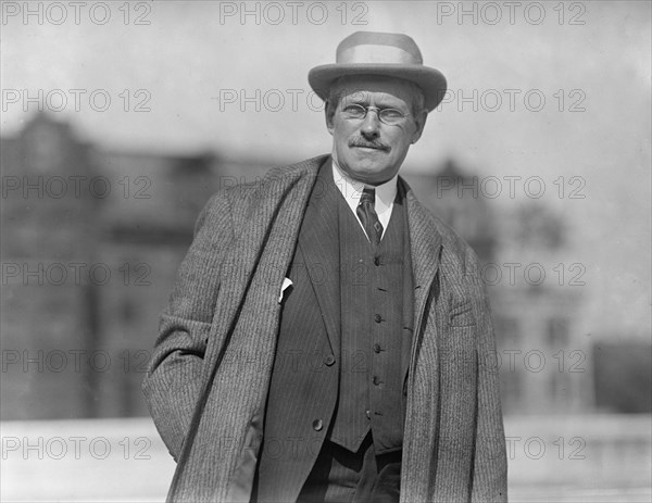 Clapp Hearings - William Flinn of Pittsburgh, 1912. Creator: Harris & Ewing.