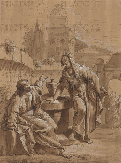 Christ and the Woman of Samaria, 18th century.