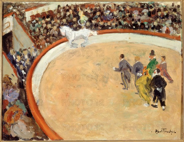 Le cirque Médrano, boulevard Rochechouard, 1907.