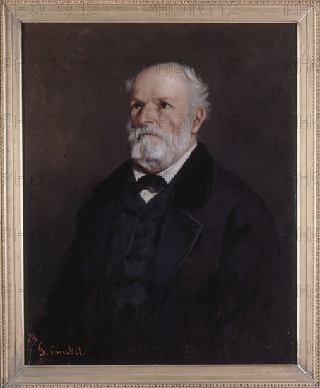 Portrait de Régis Courbet, père de l'artiste, 1874.