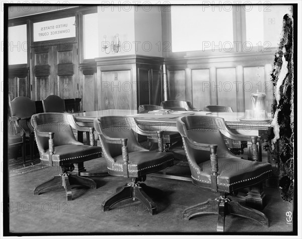 United States Commerce Court, between 1910 and 1920.