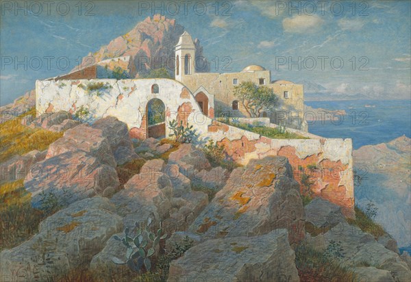 Santa Maria a Cetrella, Anacapri, c. 1892.