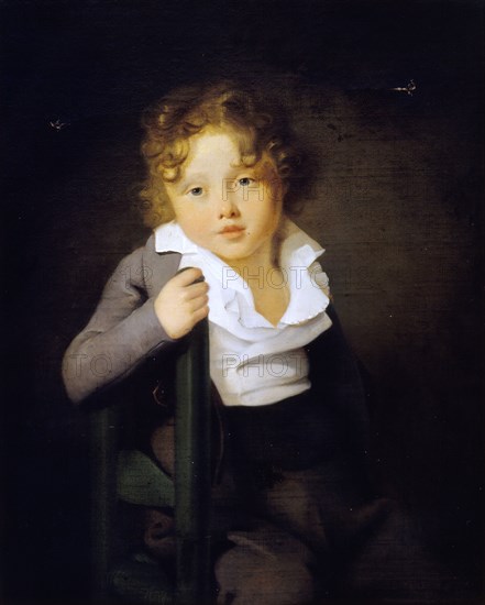 Portrait of Ary Scheffer as a child, c1800.