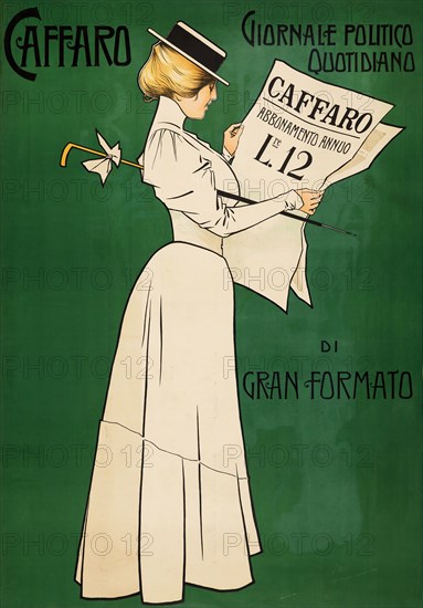 Caffaro, Primo Giornale Di Genova , 1898. Private Collection.
