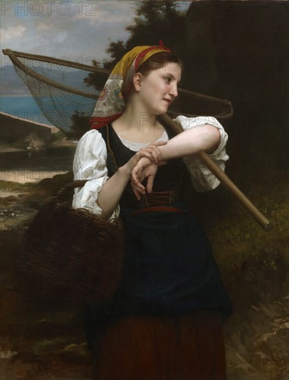 Daughter of Fisherman, 1872. Creator: Bouguereau, William-Adolphe (1825-1905).