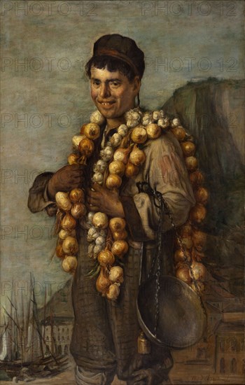 The onion merchant of the Riviera, c1898.