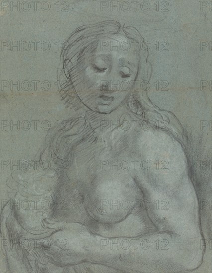 Half-Length of Mary Magdalene [verso], c. 1565/1567.