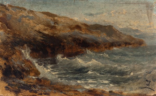 La vague, between 1850 and 1860.