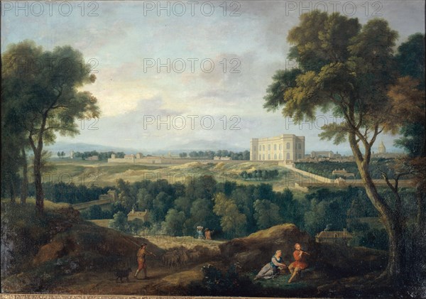 The Observatory, seen from Butte aux Cailles, c1710.