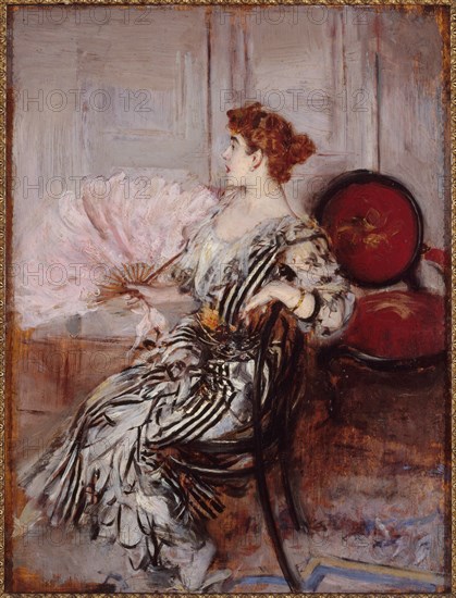 Portrait of Madame Torri, dancer at the Opera, c1900.