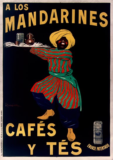 A los Mandarines: Cafés y Tés  , 1908. Private Collection.