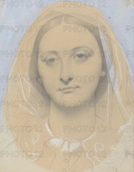 Mademoiselle Mary de Borderieux(?), 1857.