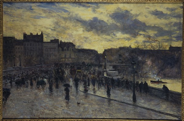 Pont-Neuf, seen from the quay Megisserie, 1902.