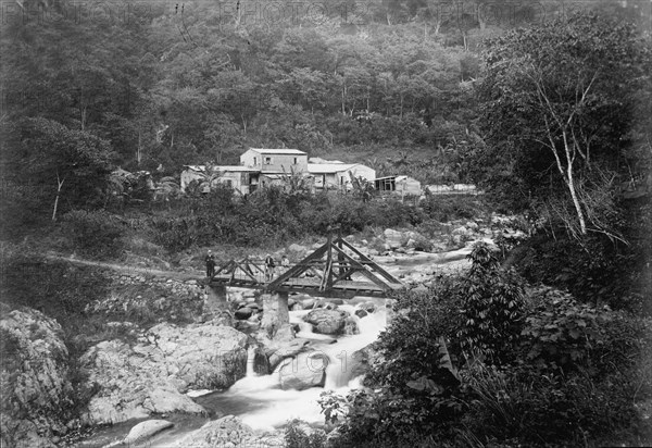 Puerto Rico Roads, Bridges, And Road Construction, 1912. Creator: Harris & Ewing.