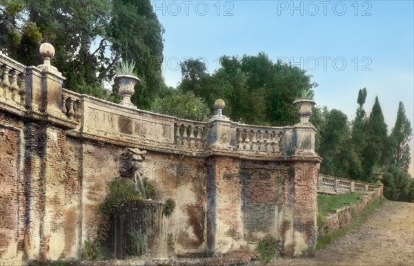 Villa Torlonia, Frascati, Lazio, Italy, 1925. Creator: Frances Benjamin Johnston.