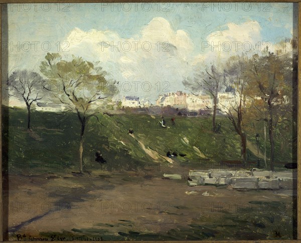 Fortifications, boulevard Gouvion-Saint-Cyr, 1902.