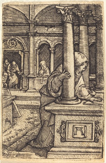 The Virgin Seeking Jesus in the Temple, c. 1519/1520.