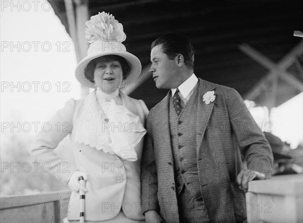 Horse Shows - Mrs. Walter Brooks And Britton Brown, 1912.