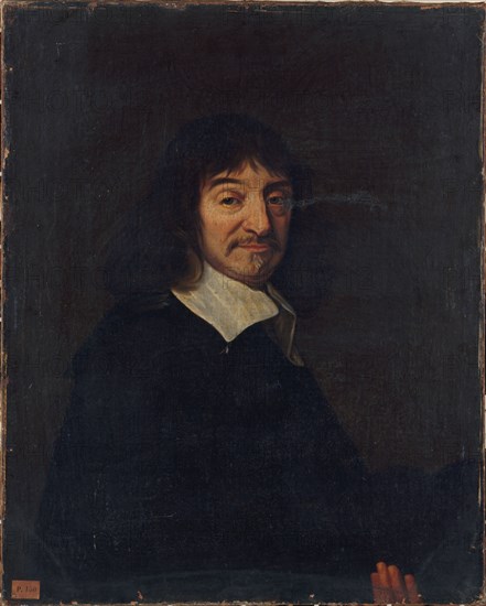 Portrait of René Descartes (1596-1650), philosopher and scholar.