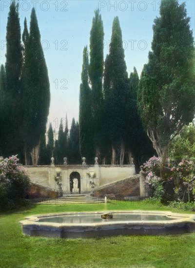 Villa Falconieri, Frascati, Lazio, Italy, 1925.