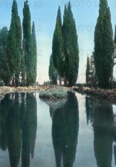 Villa Falconieri, Frascati, Lazio, Italy, 1925.