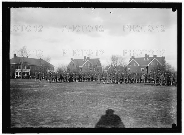 Fort Myer Officers Training School, between 1916 and 1918.