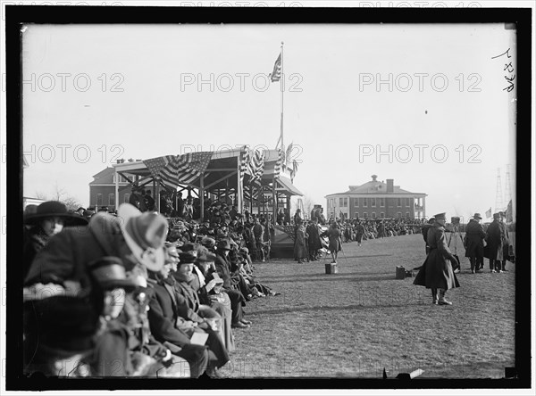 Fort Myer Officers Training School, between 1916 and 1918.