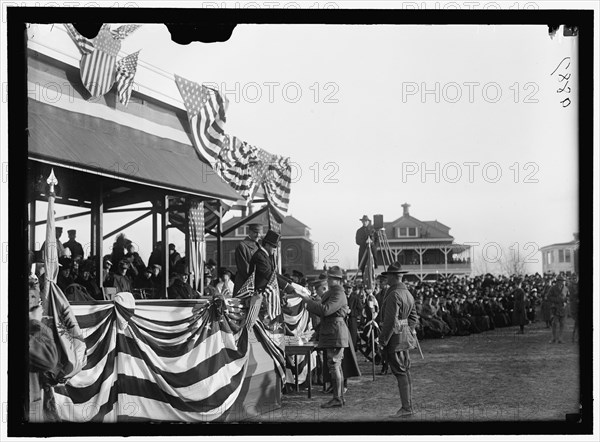 Fort Myer Officers Training School, between 1916 and 1918.