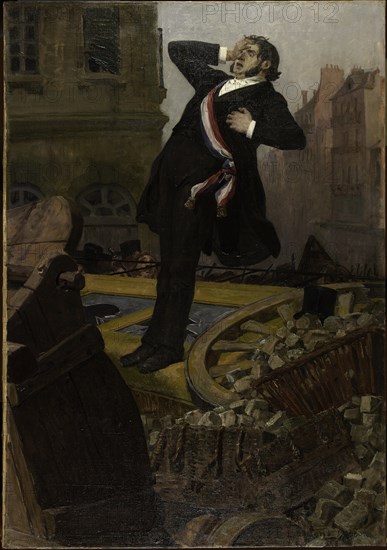 Mort du député Alphonse Baudin le 3 décembre 1851, 1902.