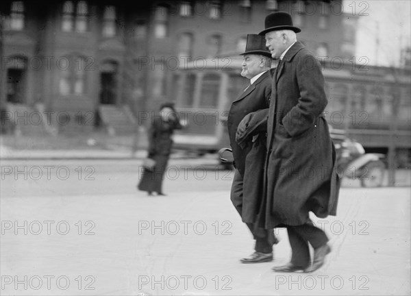 James Aloysius O'Gorman, Senator From New York, left, 1911. Creator: Harris & Ewing.