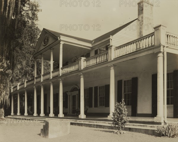 Linden, Natchez, Adams County, Mississippi, 1938.