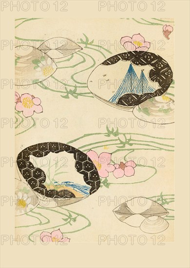 Illustration from "Shin bijutsukai", 1901-1902. Creators: Sekka, Kamisaka (1866-1942), Korin, Furuya (1875-1910)